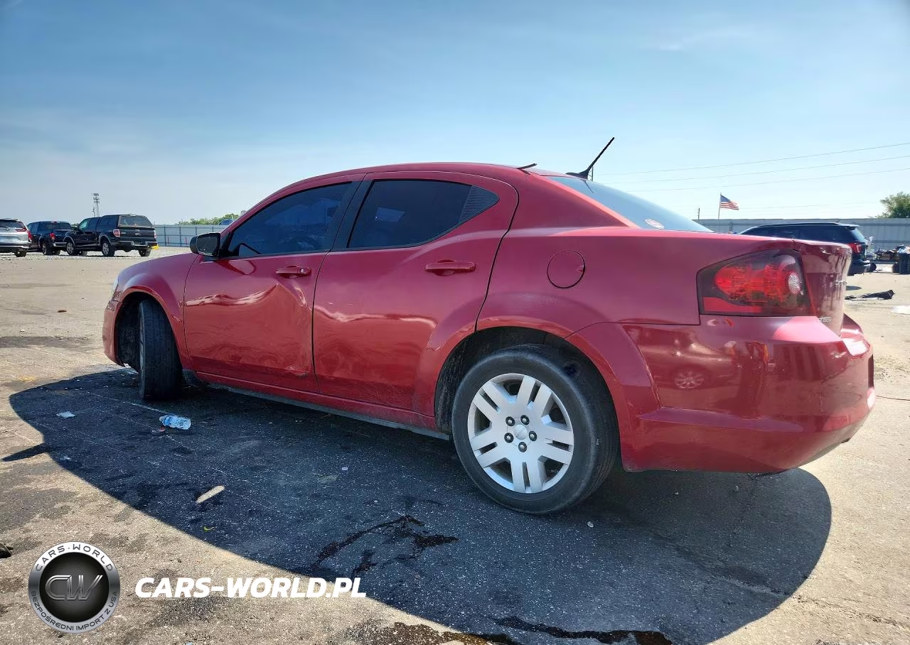 2012 Dodge Avenger Se VIN:1C3CDZABXCN290667 - 2