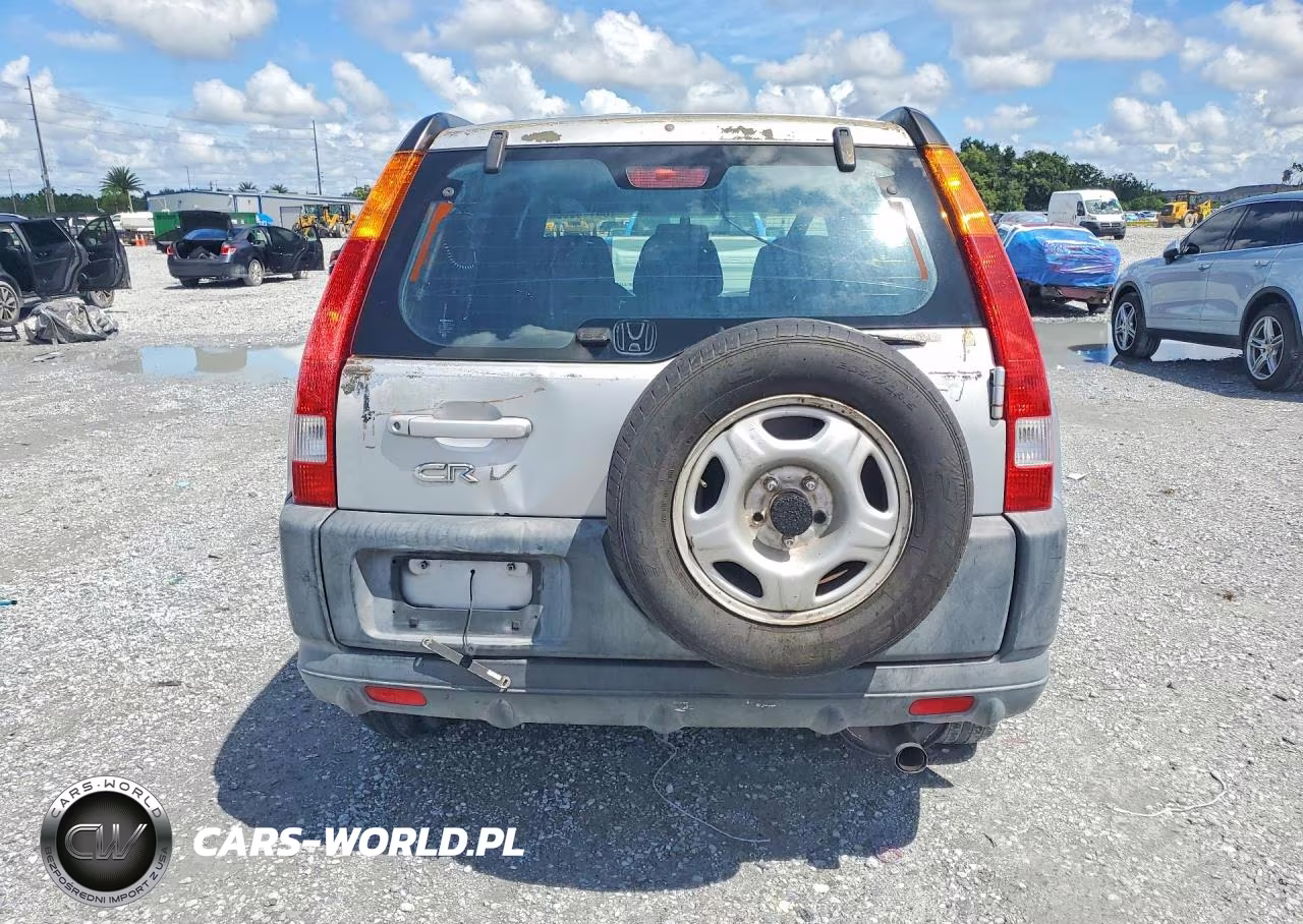 2004 Honda Cr-V Lx VIN:SHSRD68474U206972 - 6