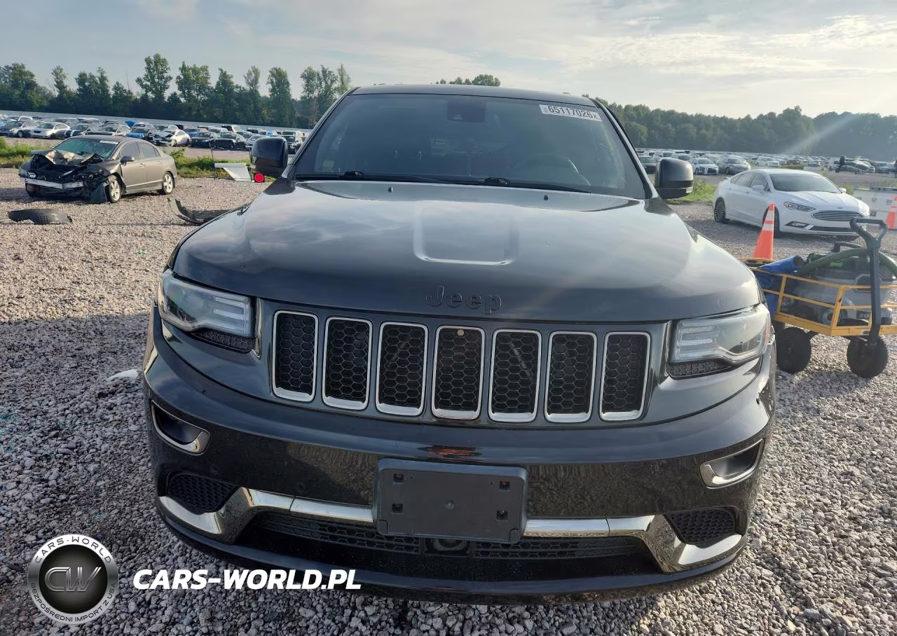 2015 Jeep Grand Cherokee Overland VIN:1C4RJFCT0FC213552 - 5