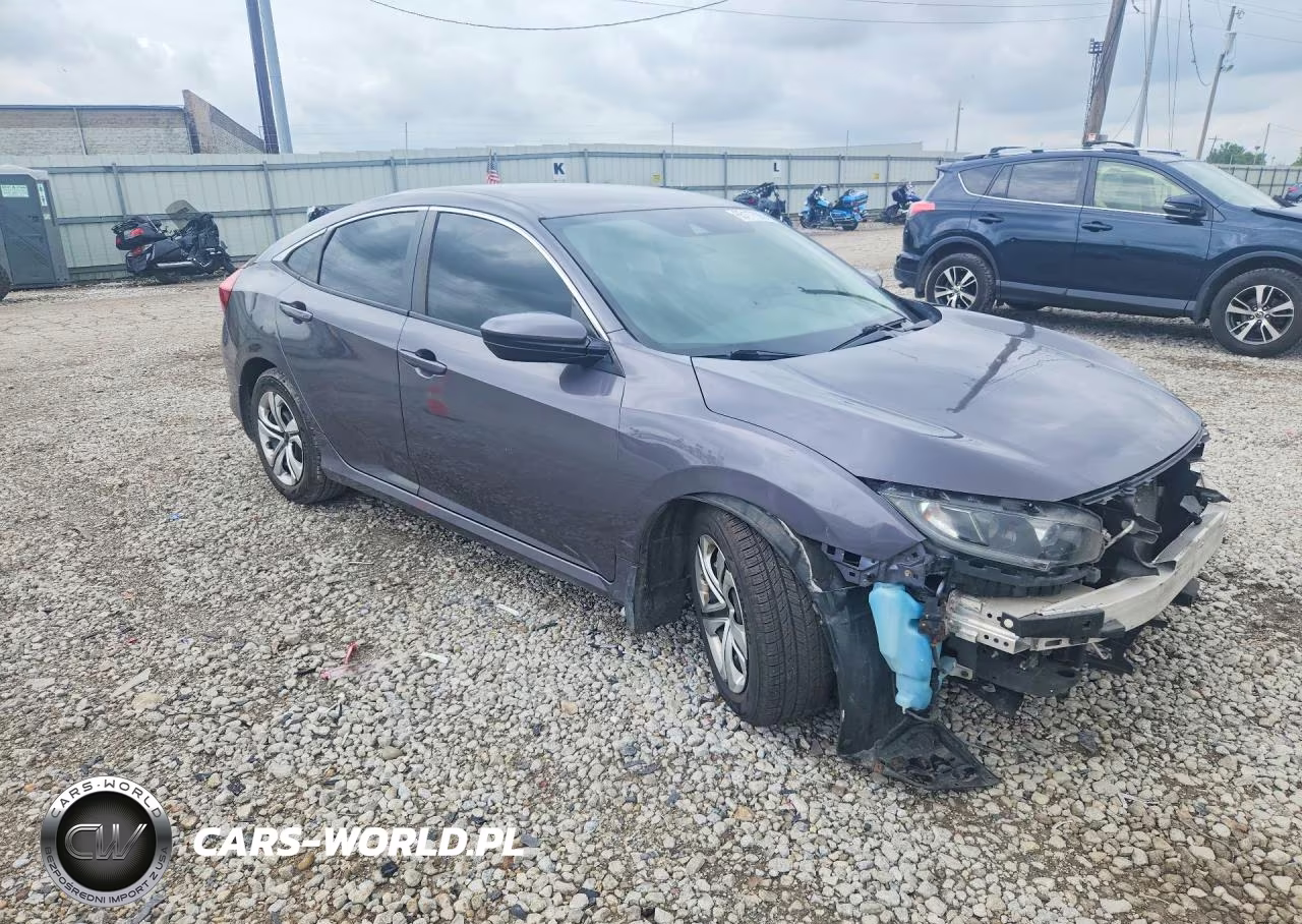 2020 Honda Civic Lx VIN:2HGFC2F6XLH559372 - 4