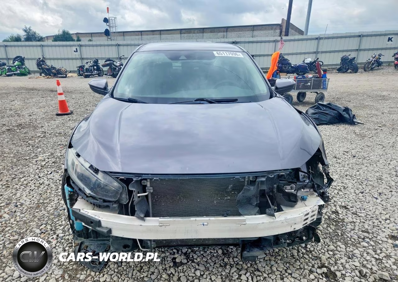 2020 Honda Civic Lx VIN:2HGFC2F6XLH559372 - 5
