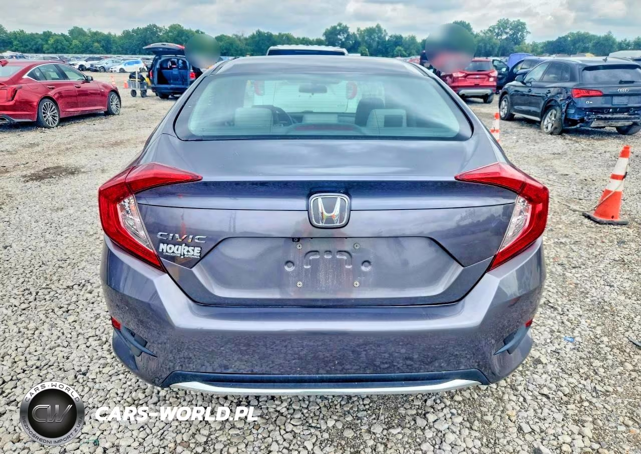 2020 Honda Civic Lx VIN:2HGFC2F6XLH559372 - 6