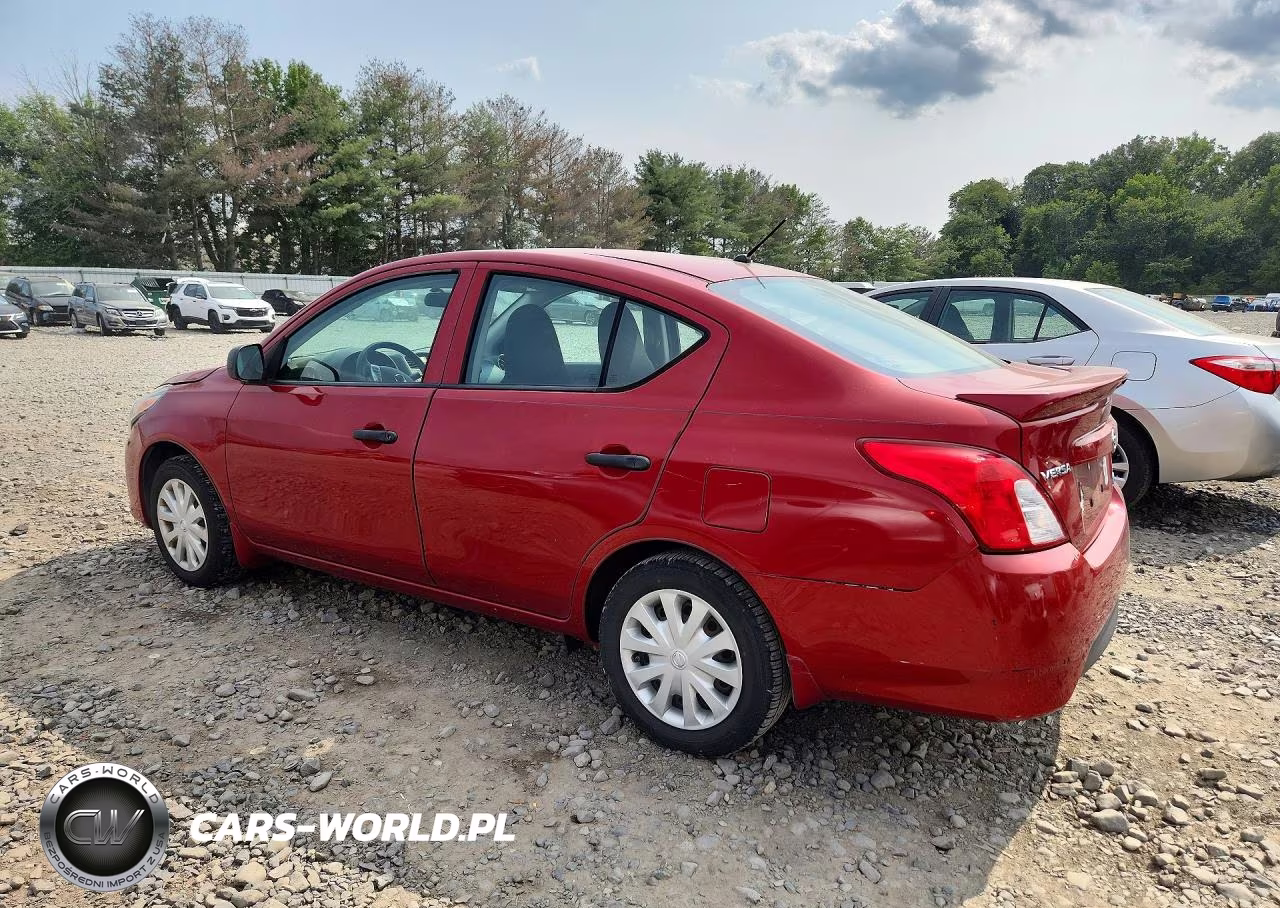 2015 Nissan Versa 1.6 S Plus VIN:3N1CN7AP2FL944822 - 2