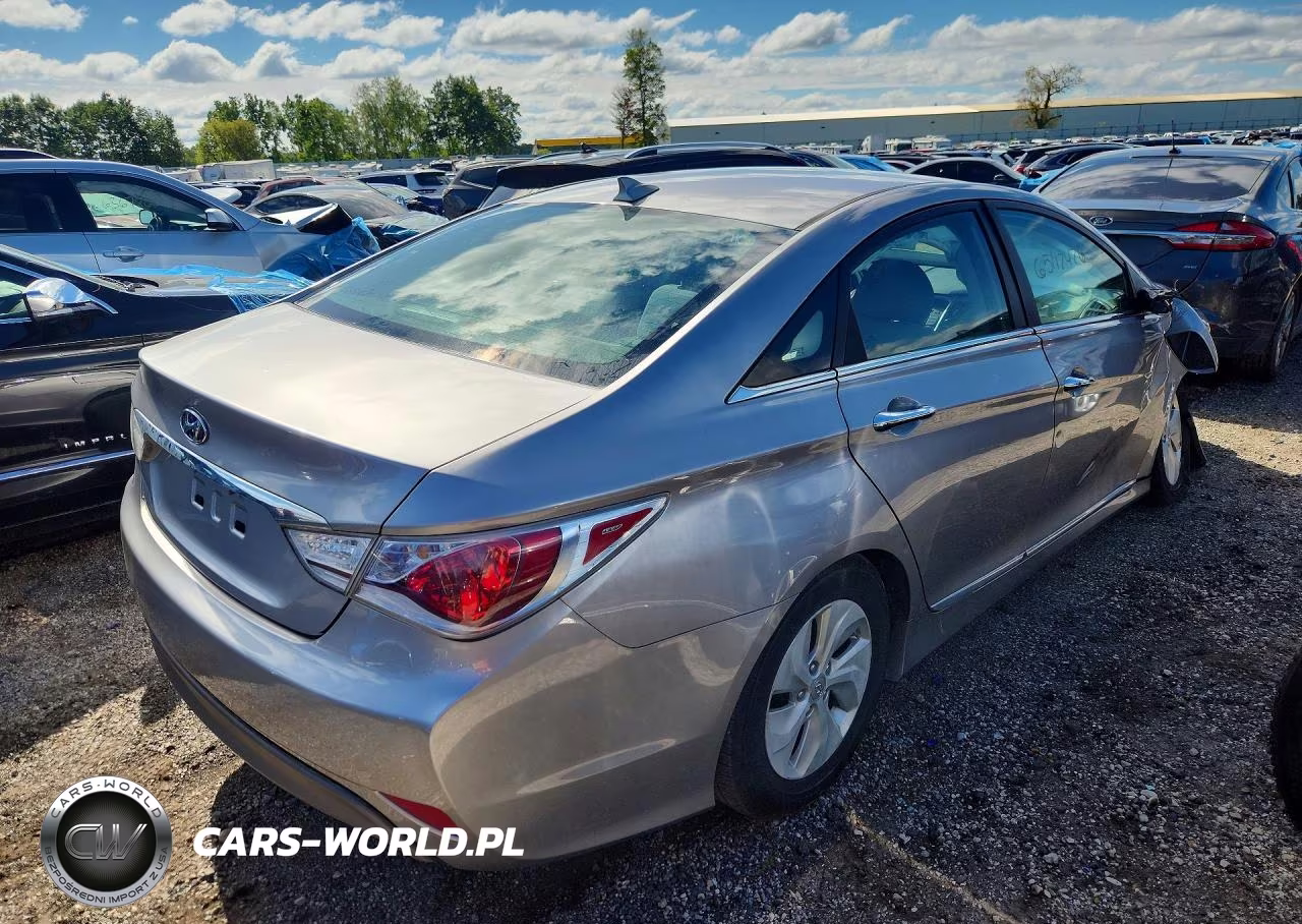 2013 Hyundai Sonata Hybrid VIN:KMHEC4A43DA085062 - 3