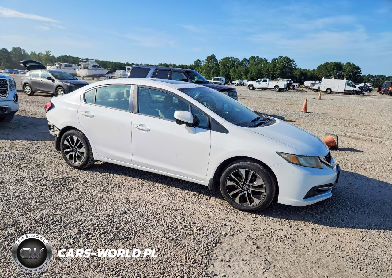 2014 Honda Civic Ex VIN:2HGFB2F84EH521692 - 4