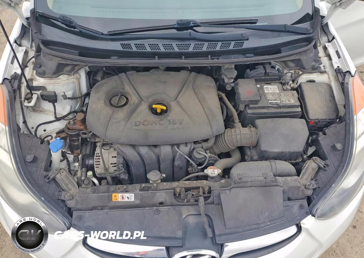 2013 Hyundai Elantra Gls VIN:5NPDH4AE1DH424937 - 11