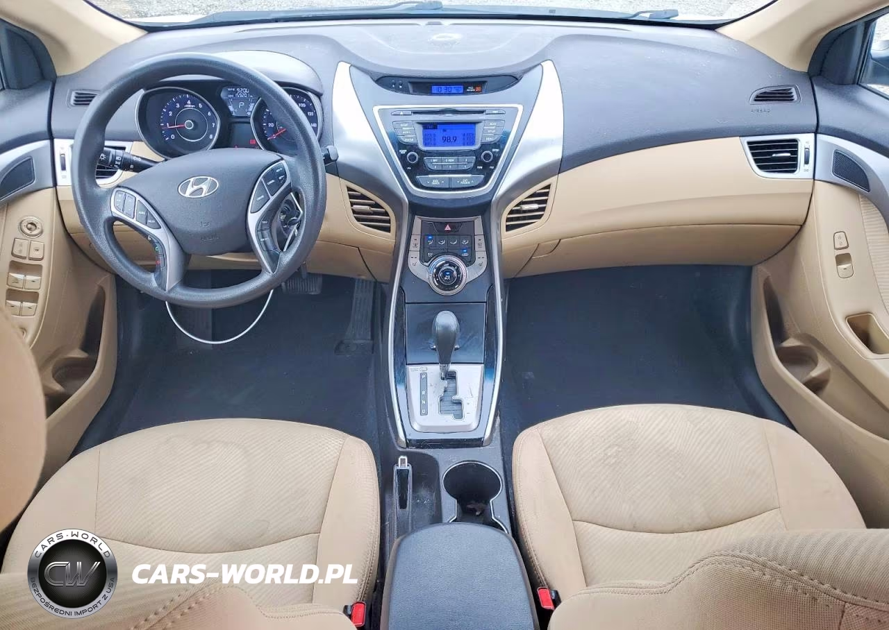 2013 Hyundai Elantra Gls VIN:5NPDH4AE1DH424937 - 8