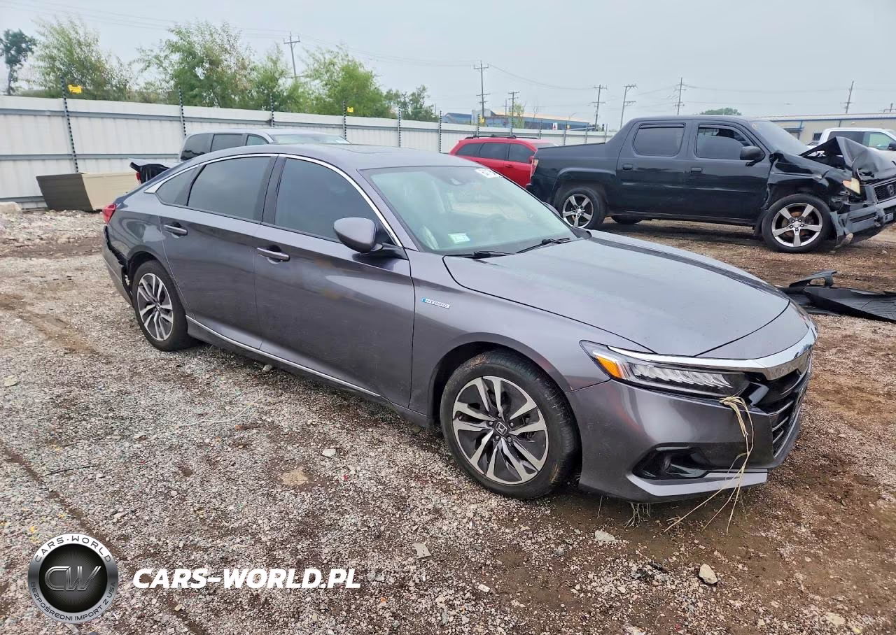 2021 Honda Accord Hybrid Ex VIN:1HGCV3F46MA007398 - 4
