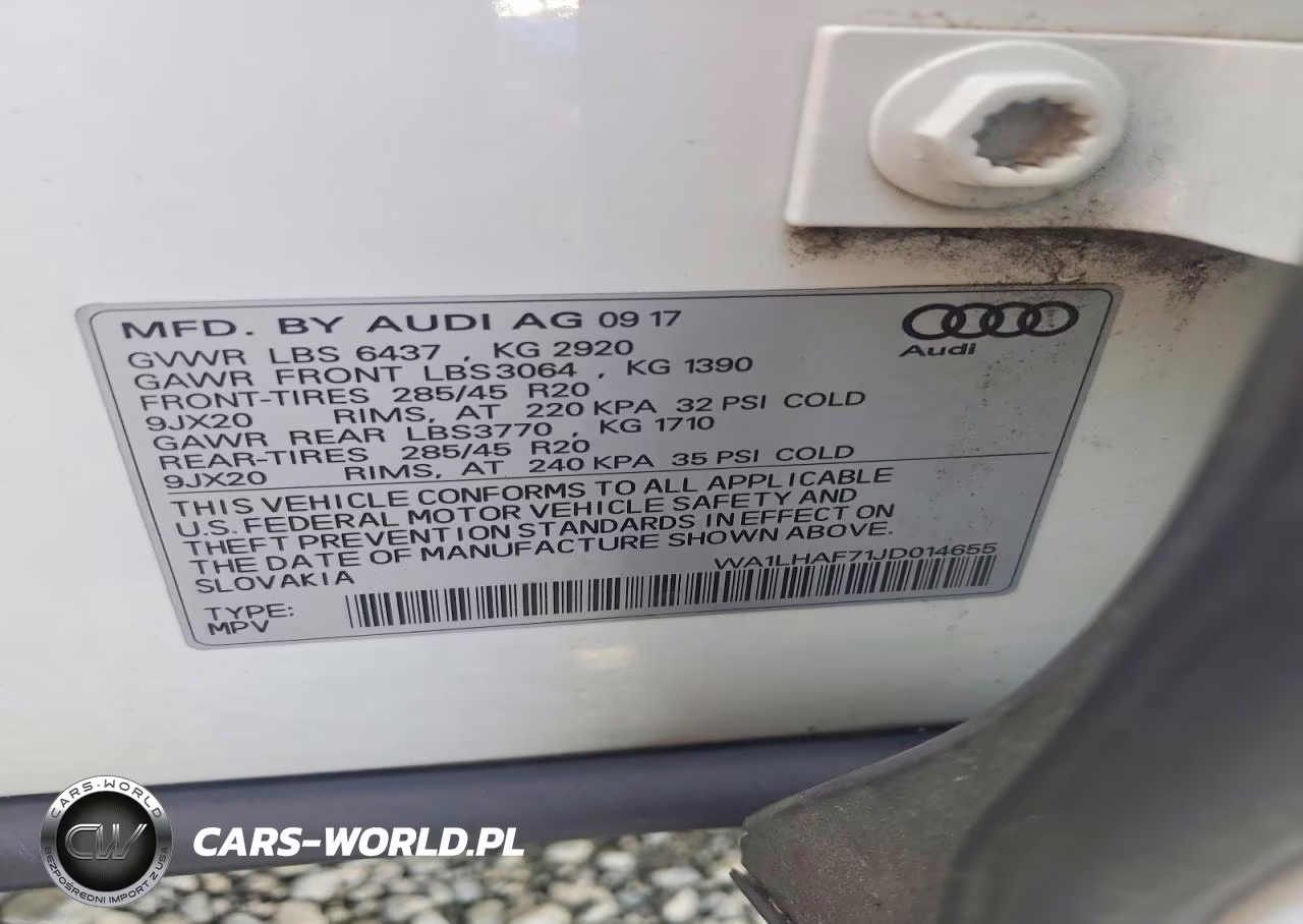 2018 Audi Q7 Premium Plus VIN:WA1LHAF71JD014655 - 13