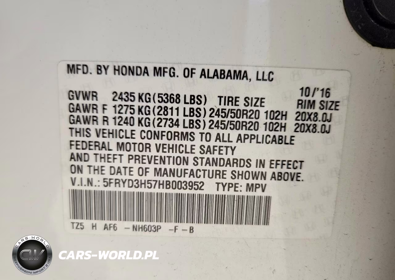 2017 Acura Mdx Technology VIN:5FRYD3H57HB003952 - 12