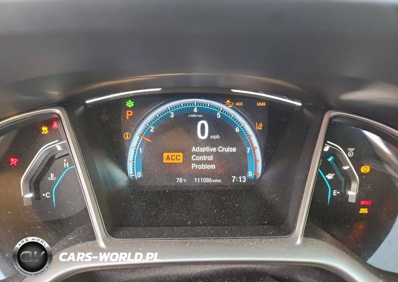 2020 Honda Civic Ex VIN:19XFC1F33LE023471 - 9