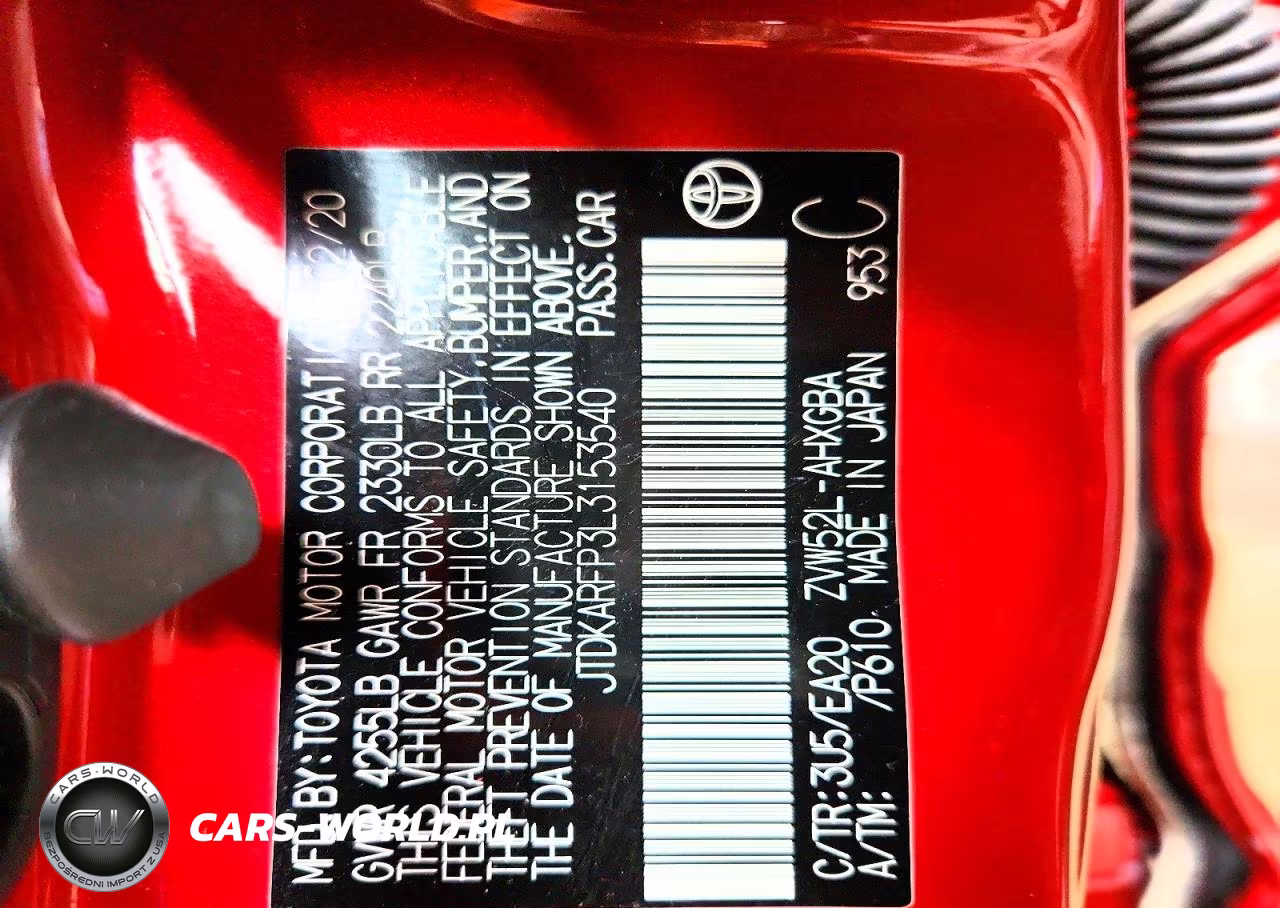 2020 Toyota Prius Prime Xle VIN:JTDKARFP3L3153540 - 12