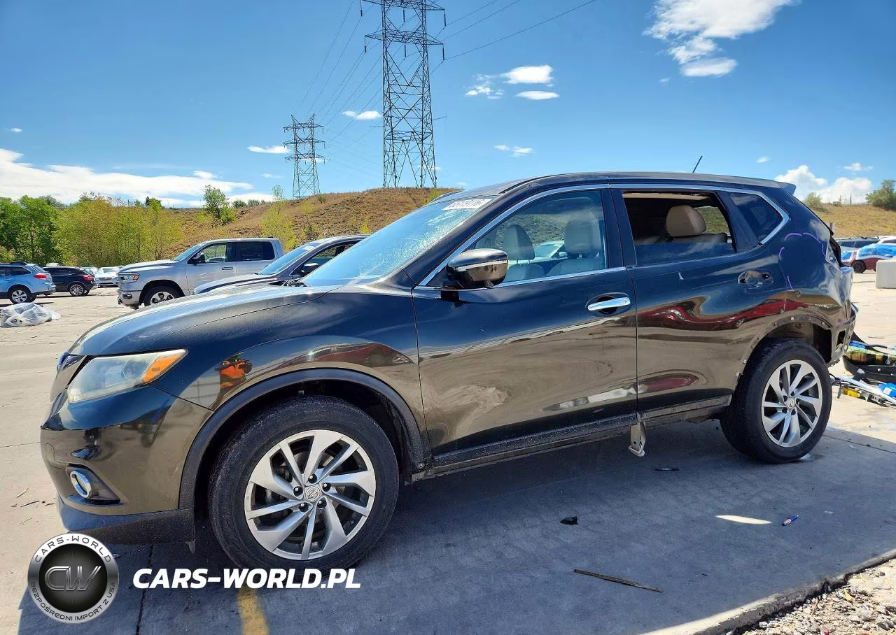2014 Nissan Rogue Sl VIN:5N1AT2MVXEC807950 - 1