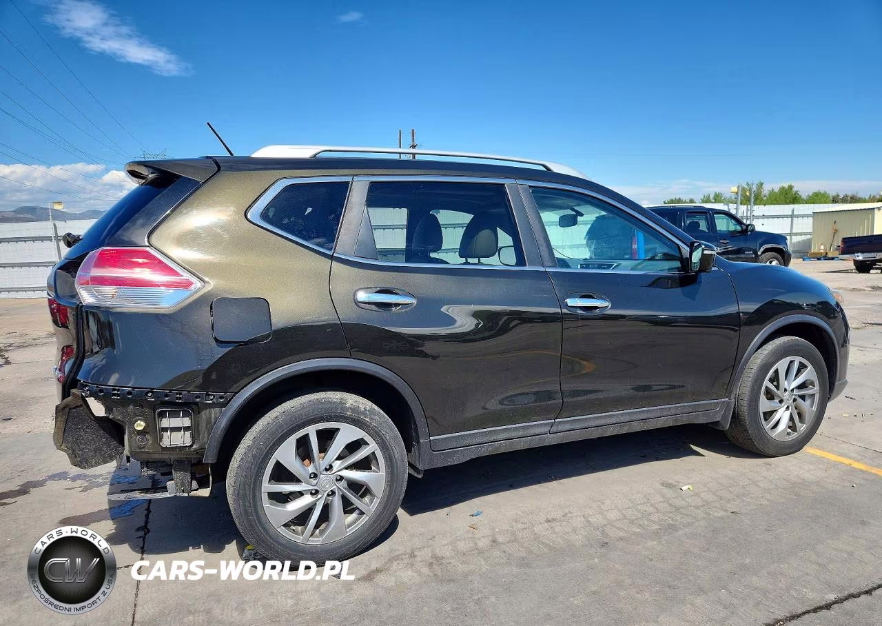 2014 Nissan Rogue Sl VIN:5N1AT2MVXEC807950 - 3