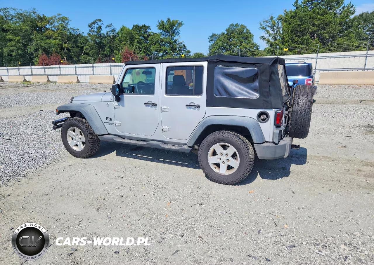 2007 Jeep Wrangler X VIN:1J4GA39137L187777 - 2