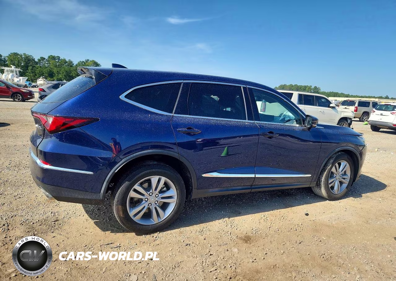 2022 Acura Mdx VIN:5J8YD9H37NL003723 - 3