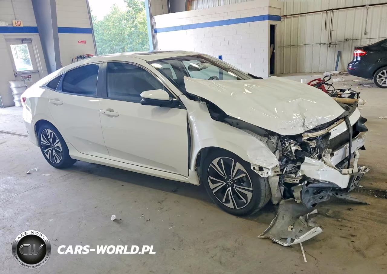 2017 Honda Civic Exl VIN:2HGFC1F7XHH659594 - 4