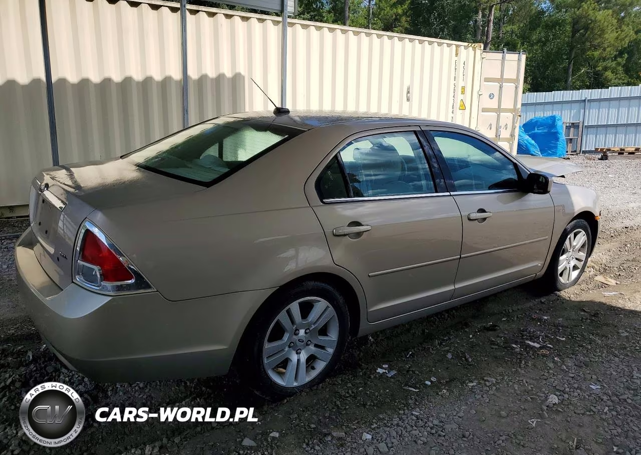 2008 Ford Fusion Sel VIN:3FAHP08Z48R235035 - 3