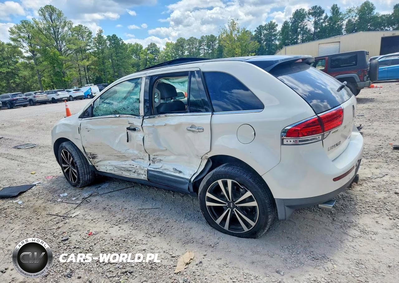 2012 Lincoln Mkx VIN:2LMDJ6JK9CBL06280 - 2