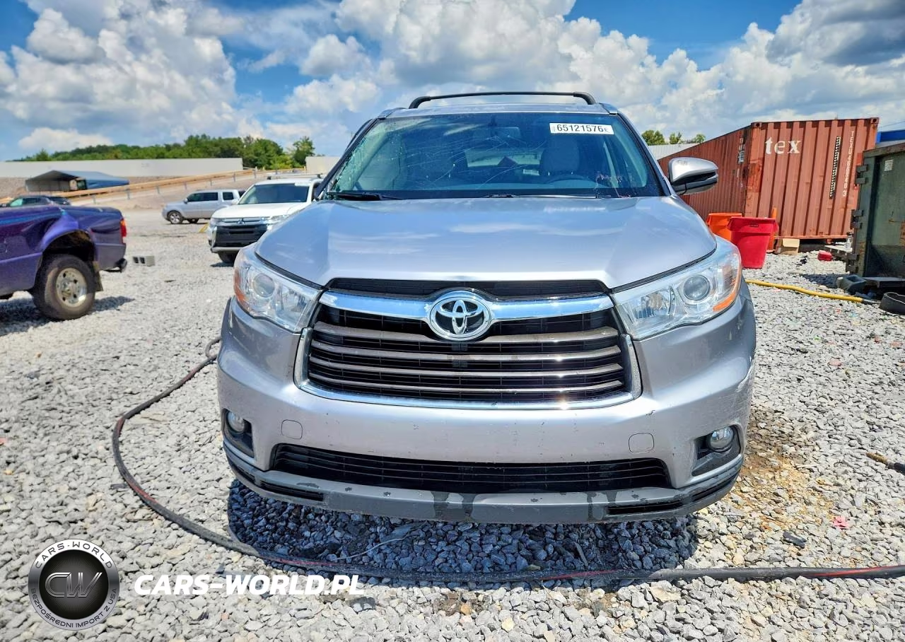 2014 Toyota Highlander Xle VIN:5TDKKRFH9ES023124 - 5