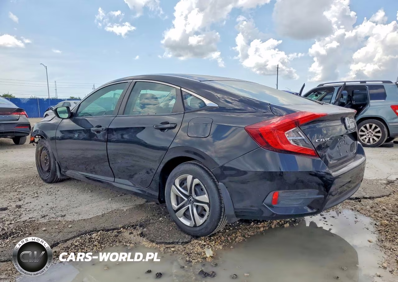 2017 Honda Civic Lx VIN:19XFC2F56HE053756 - 2