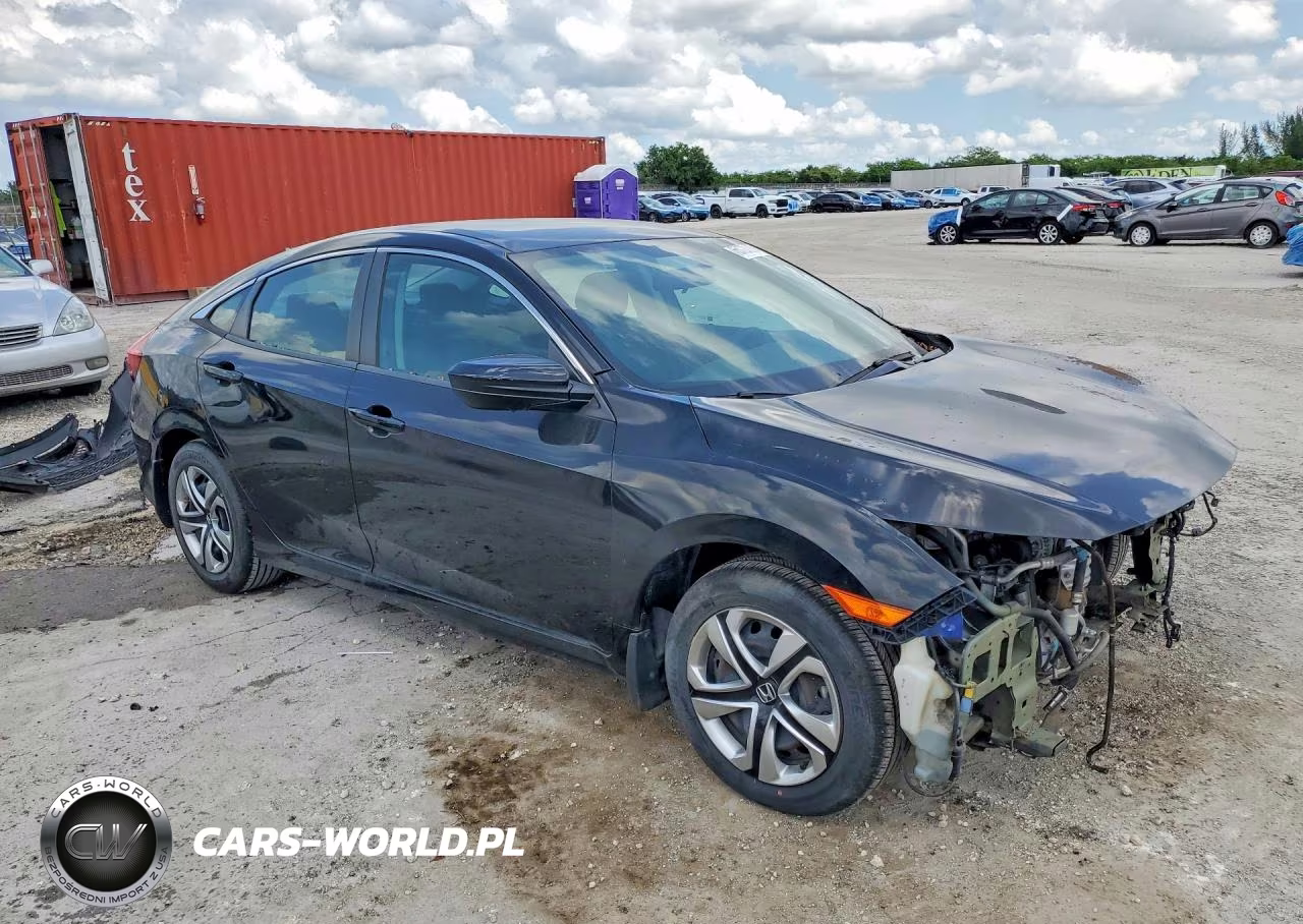 2017 Honda Civic Lx VIN:19XFC2F56HE053756 - 4