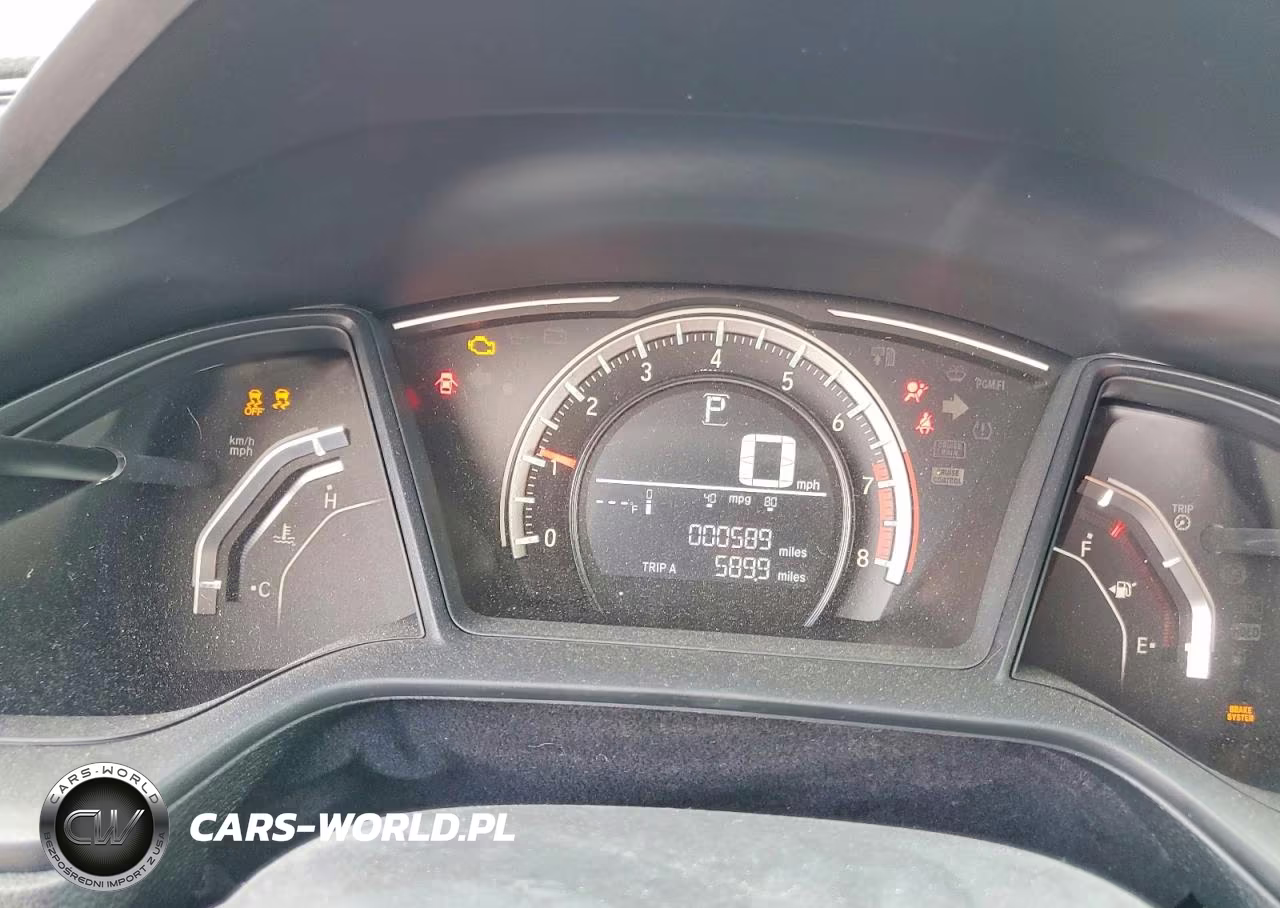 2017 Honda Civic Lx VIN:19XFC2F56HE053756 - 9