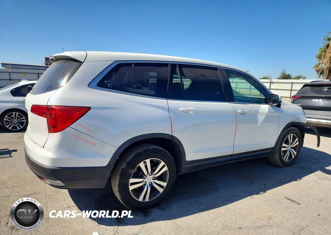 2017 Honda Pilot Exl VIN:5FNYF5H57HB029992 - 3