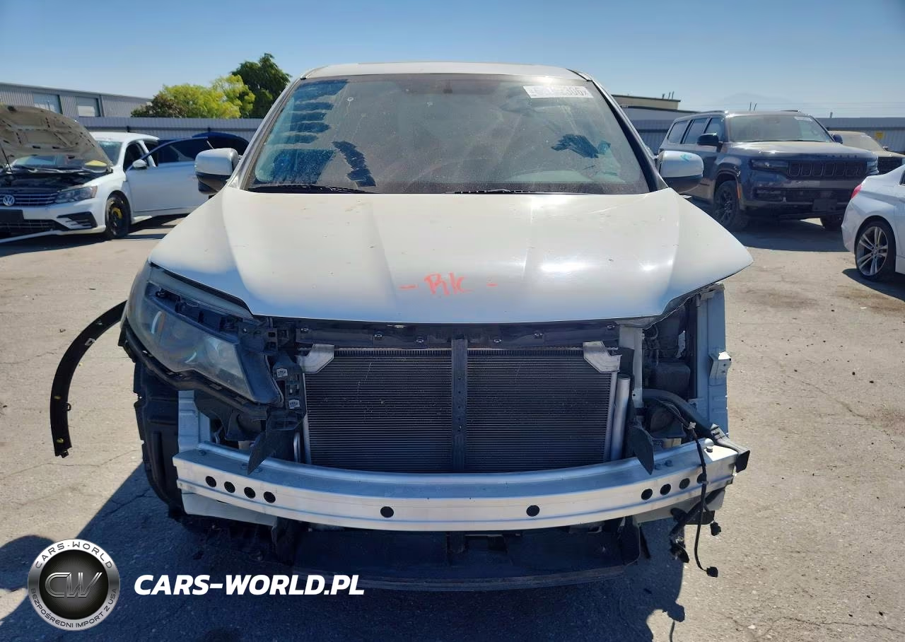 2017 Honda Pilot Exl VIN:5FNYF5H57HB029992 - 5