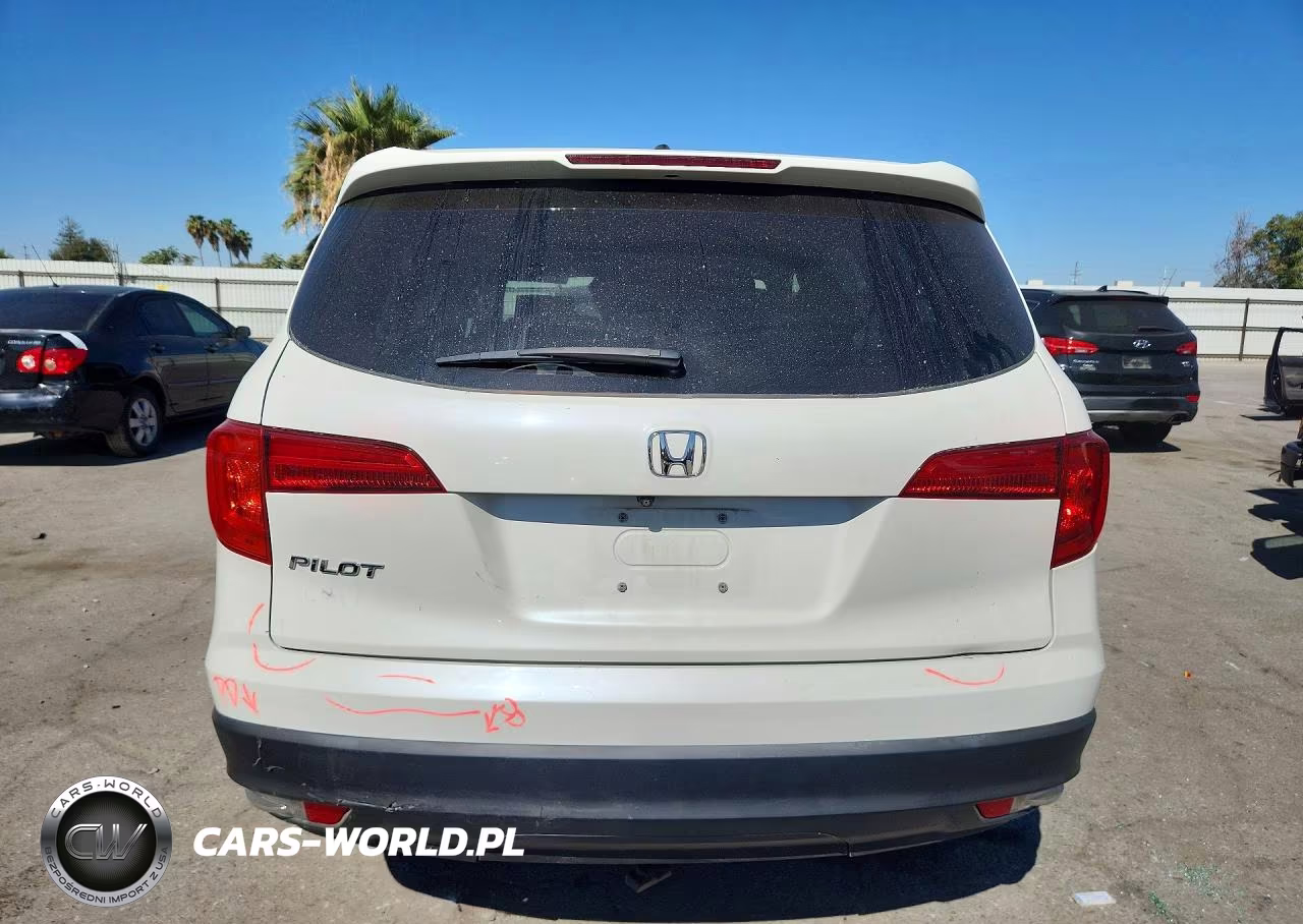 2017 Honda Pilot Exl VIN:5FNYF5H57HB029992 - 6