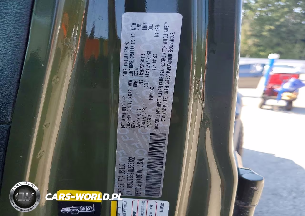 2021 Jeep Gladiator Mojave VIN:1C6JJTEG9ML553122 - 13