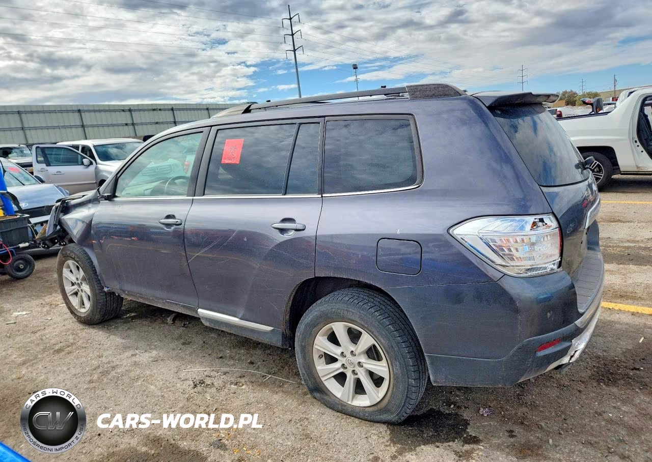 2012 Toyota Highlander Base VIN:5TDZK3EH7CS070114 - 2