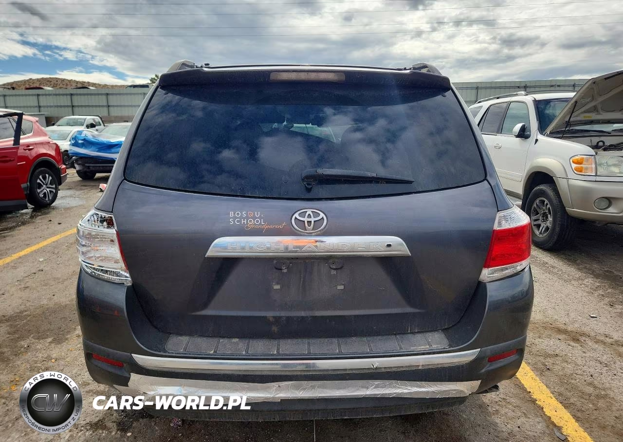 2012 Toyota Highlander Base VIN:5TDZK3EH7CS070114 - 6