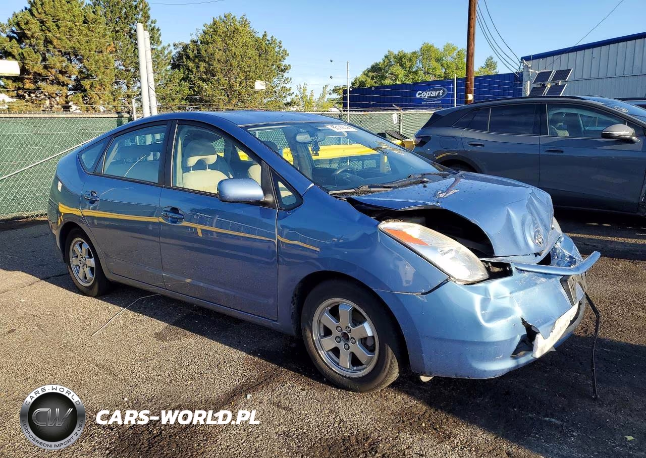 2005 Toyota Prius Base VIN:JTDKB20U953049950 - 4