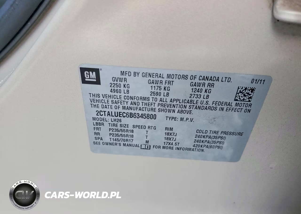 2011 GMC Terrain Slt VIN:2CTALUEC6B6345800 - 14