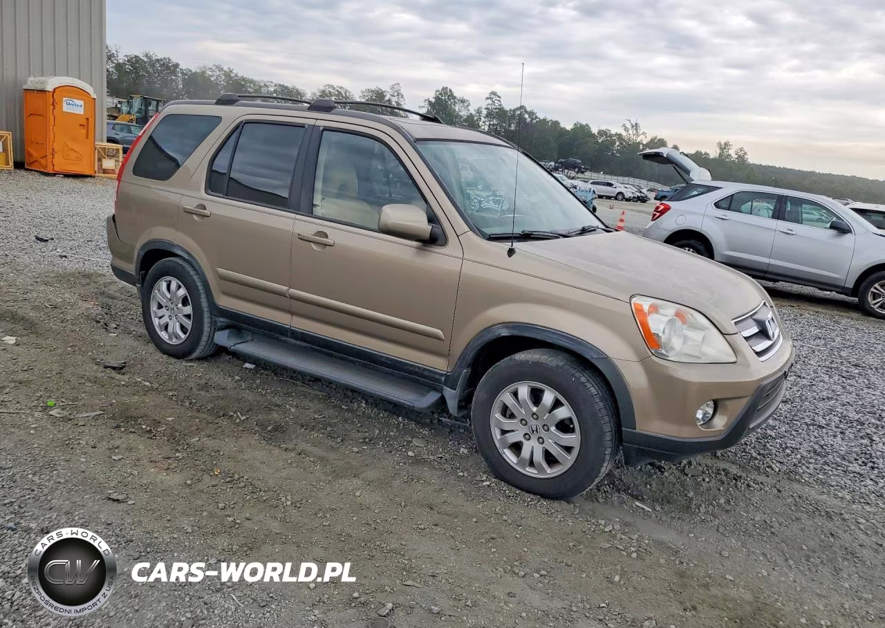 2005 Honda Cr-V Se VIN:JHLRD78965C007390 - 4