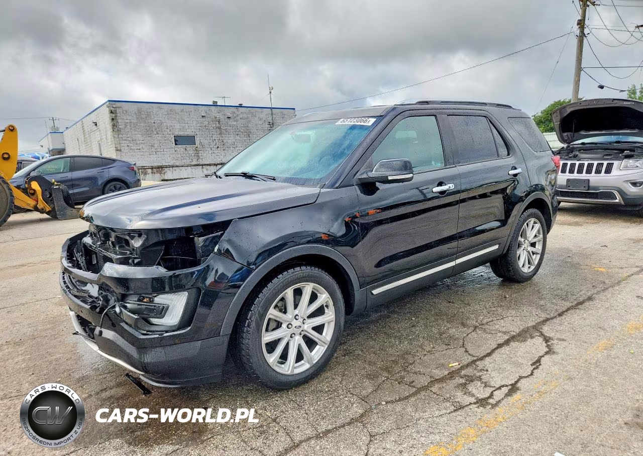 2016 Ford Explorer Limited VIN:1FM5K7F81GGD04201 - 1