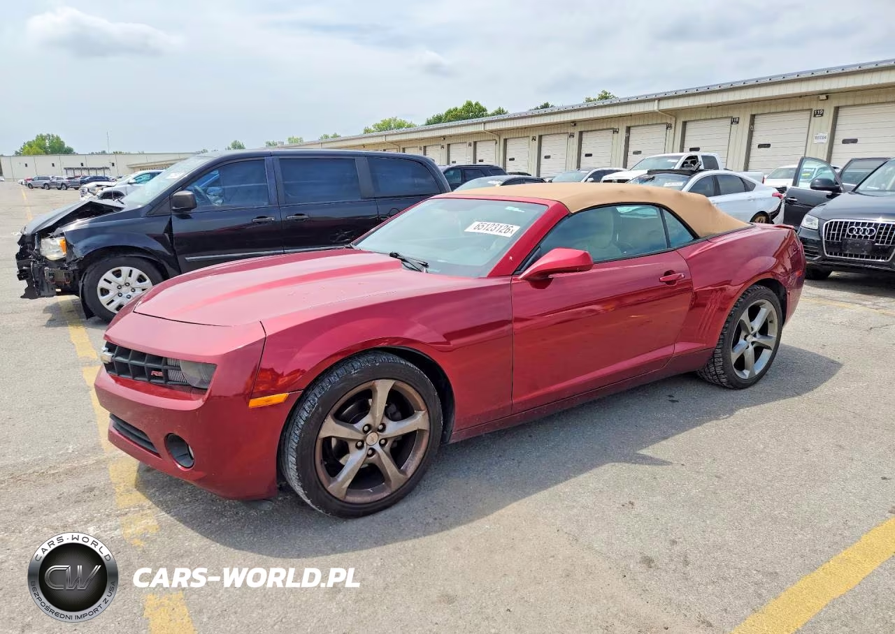 2013 Chevrolet Camaro Lt VIN:2G1FC3D31D9216659 - 1