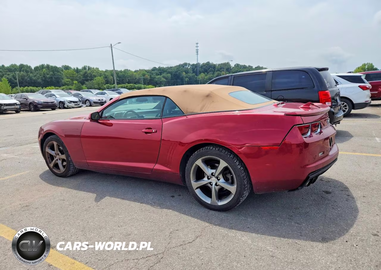 2013 Chevrolet Camaro Lt VIN:2G1FC3D31D9216659 - 2