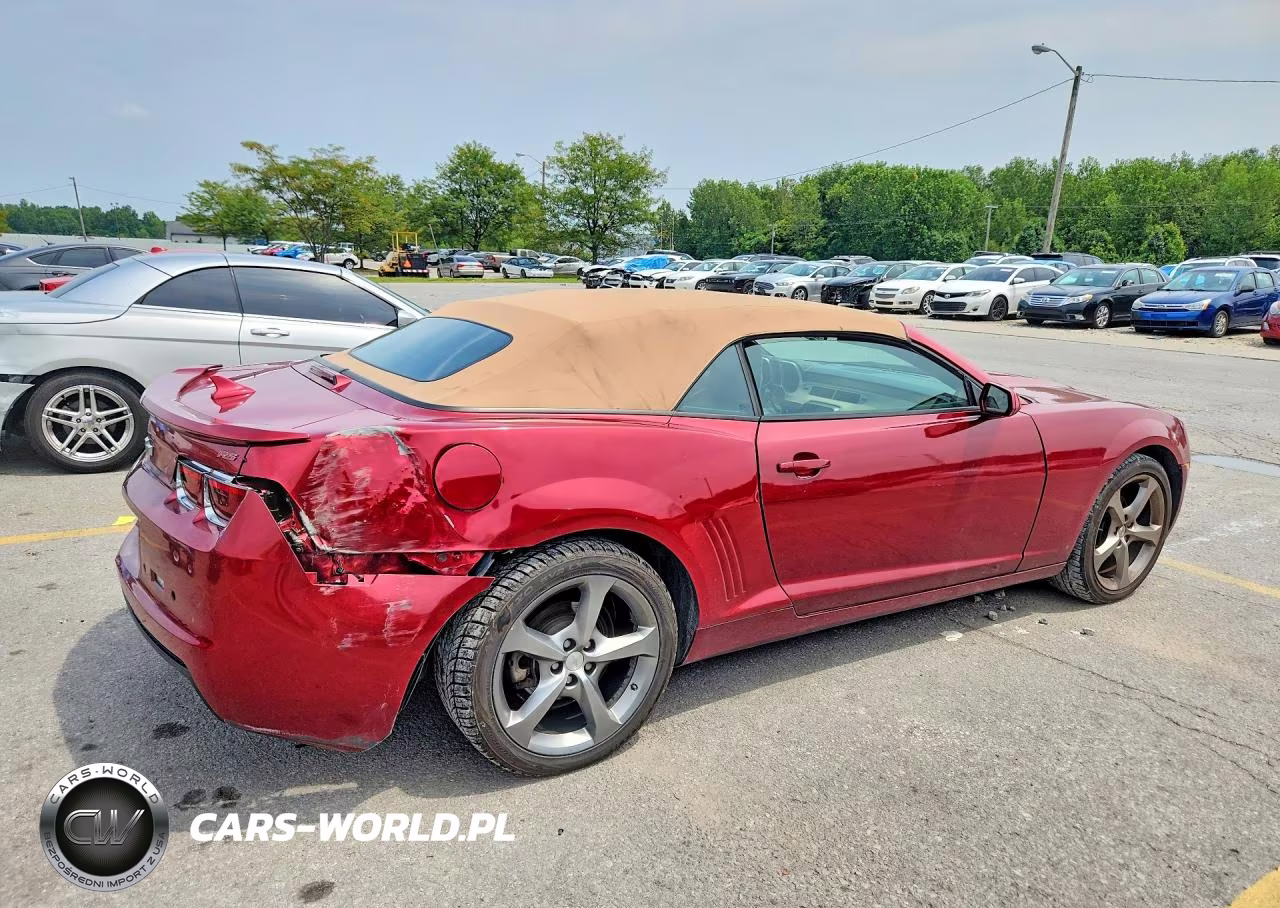 2013 Chevrolet Camaro Lt VIN:2G1FC3D31D9216659 - 3