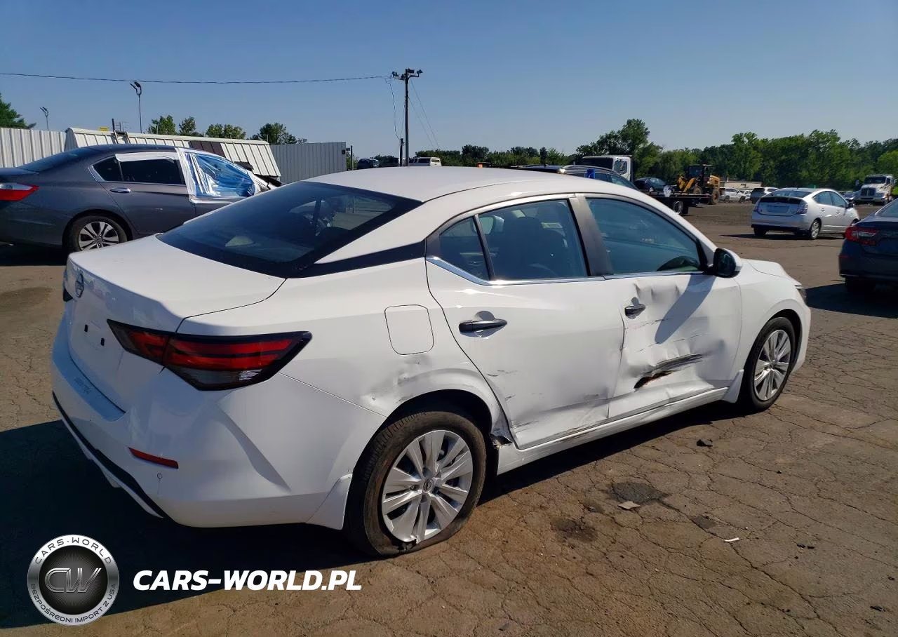2025 Nissan Sentra S VIN:3N1AB8BV8SY350123 - 3