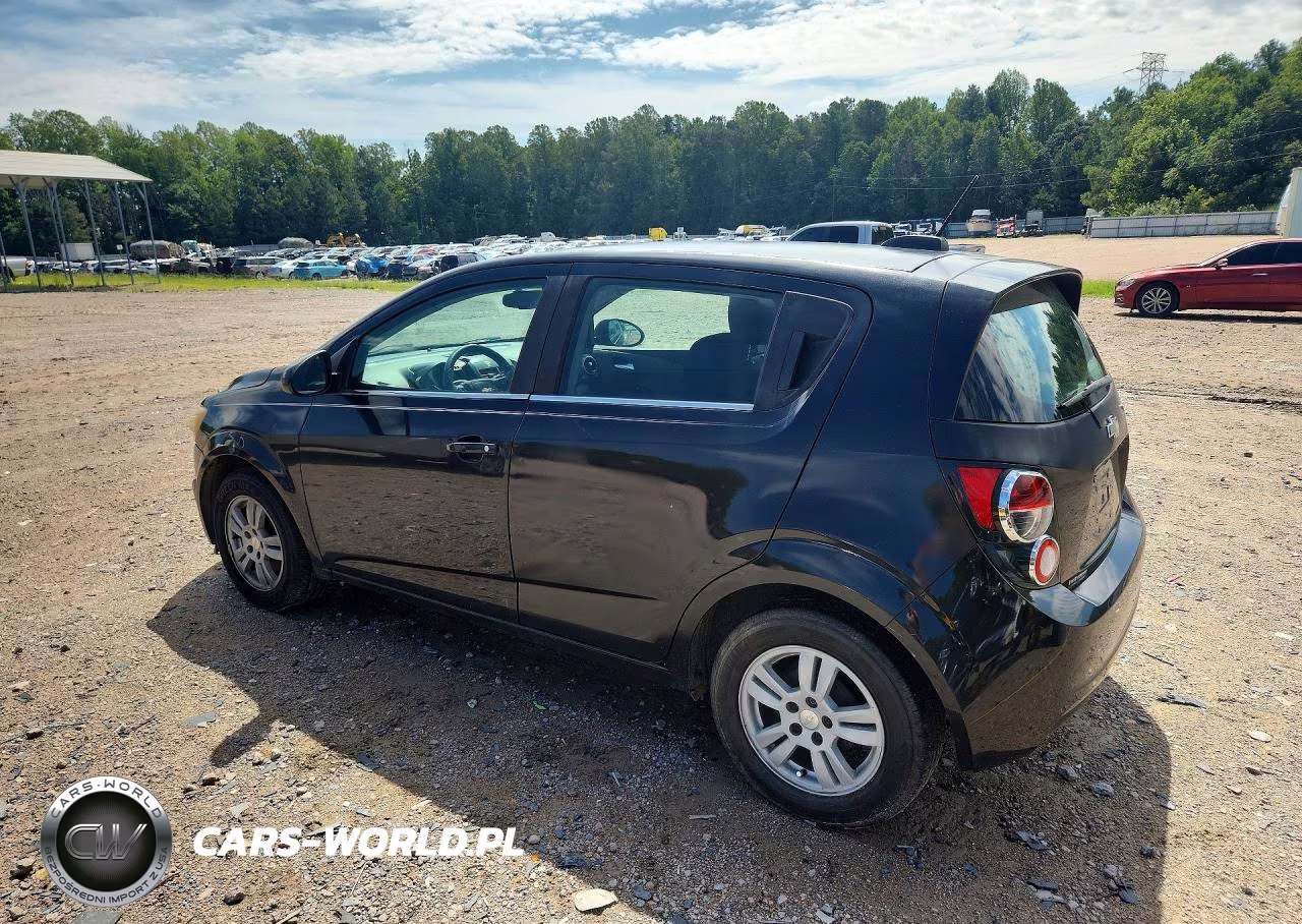 2015 Chevrolet Sonic Lt VIN:1G1JC6SH1F4114987 - 2