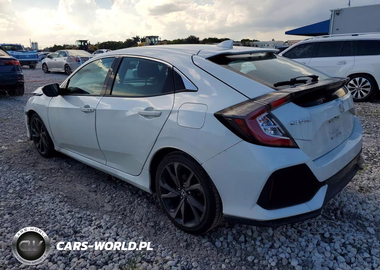 2018 Honda Civic Ex VIN:SHHFK7H54JU219011 - 2