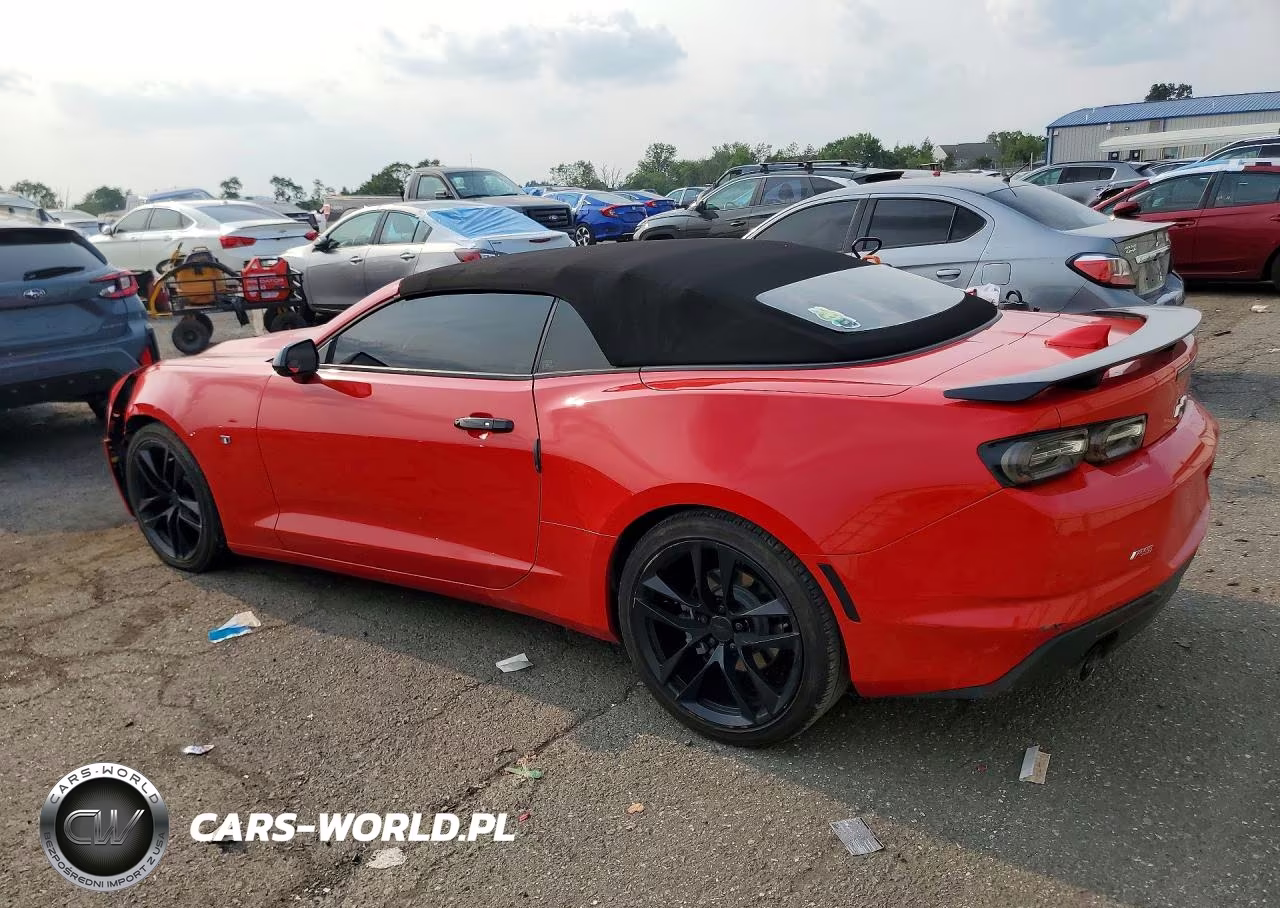 2023 Chevrolet Camaro Lt VIN:1G1FD3DX0P0136624 - 2