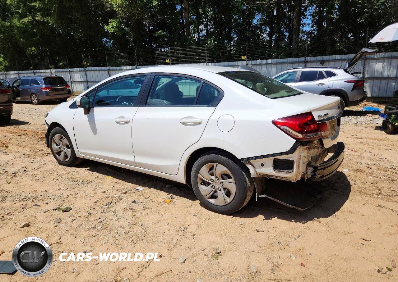 2015 Honda Civic Lx VIN:19XFB2F59FE014398 - 2