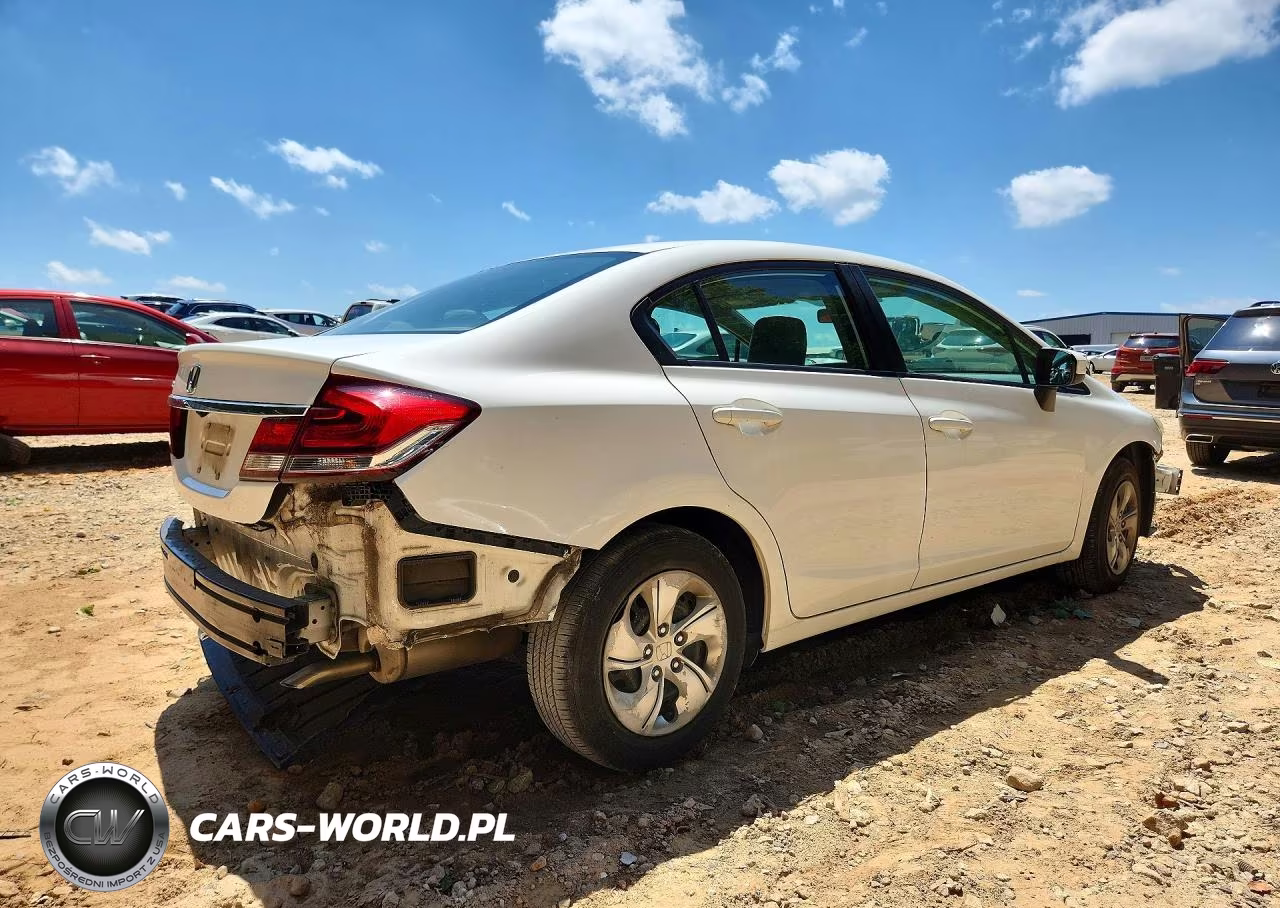 2015 Honda Civic Lx VIN:19XFB2F59FE014398 - 3