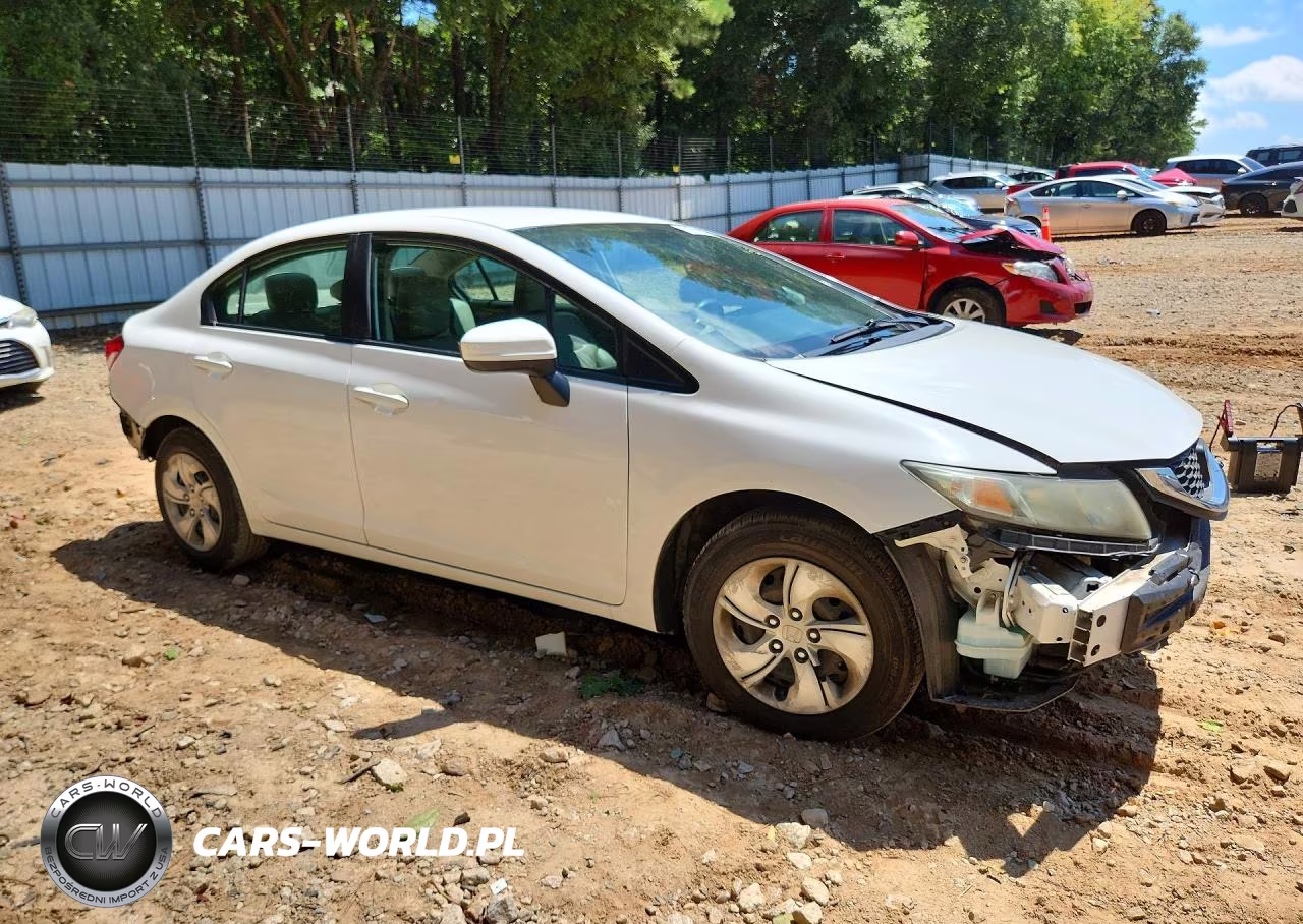 2015 Honda Civic Lx VIN:19XFB2F59FE014398 - 4