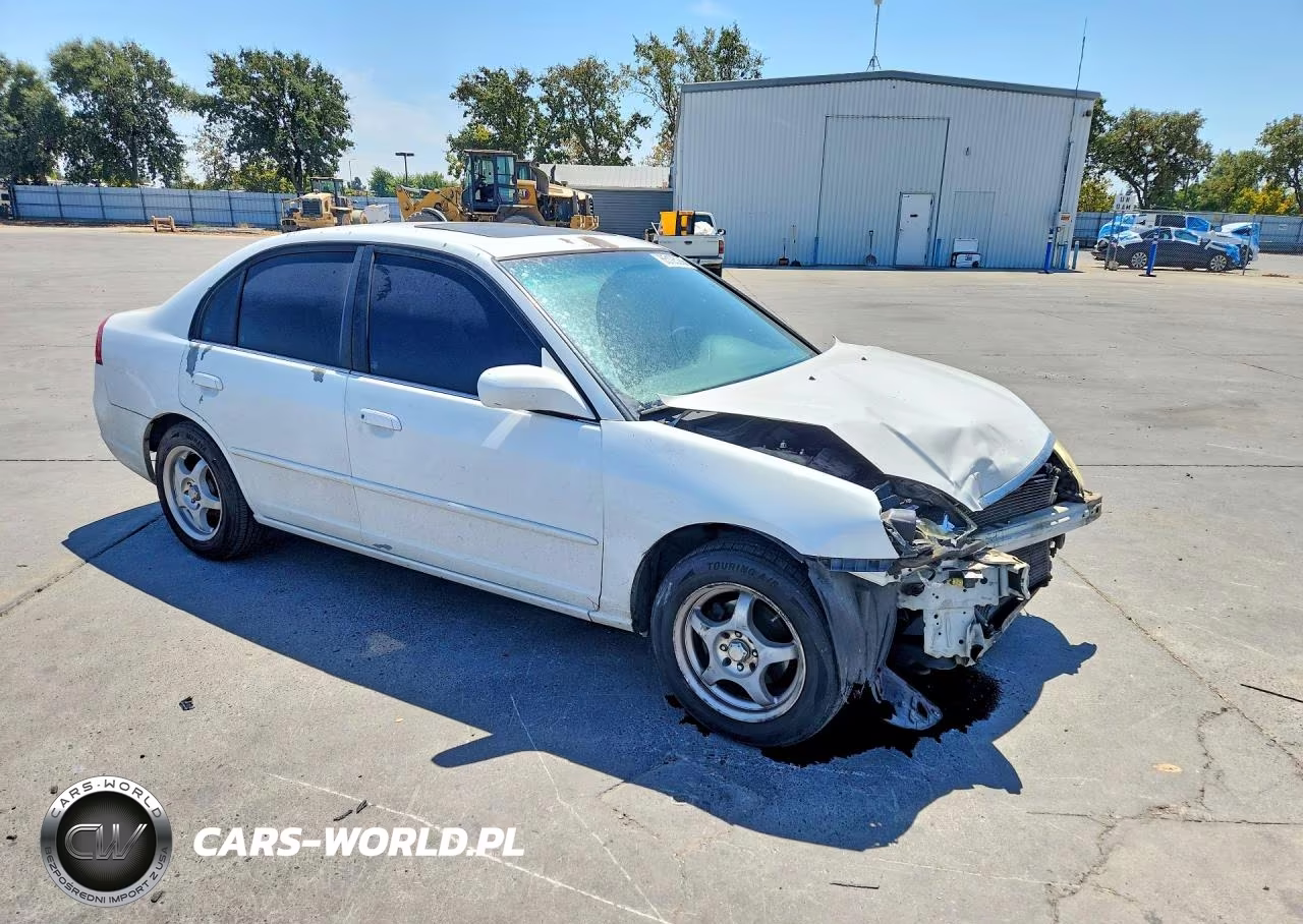 2002 Honda Civic Ex VIN:2HGES26742H589537 - 4