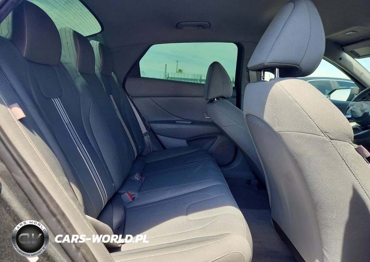 2025 Hyundai Elantra Hybrid Blue VIN:KMHLM4DJ7SU129842 - 10