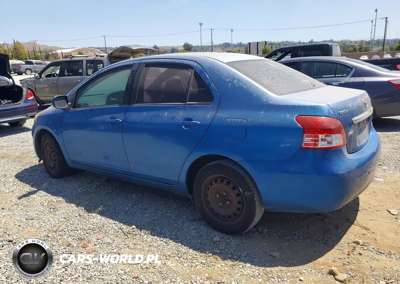 2010 Toyota Yaris Base VIN:JTDBT4K37A1374468 - 2